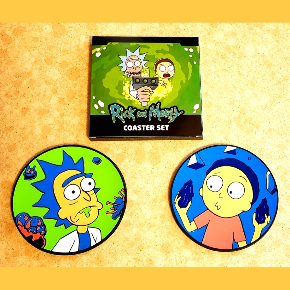 Rick & Morty Coaster Set